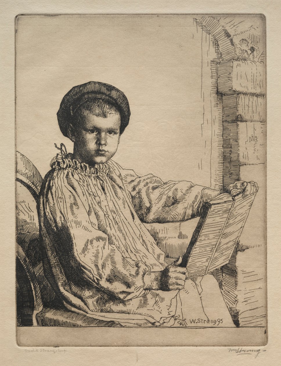 戴维·斯特兰（David Strang），1895年至1896年。 作者 威廉·斯特兰德
