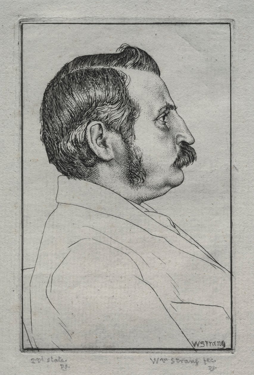 亨利·奥斯丁·多布森（Henry Austin Dobson），1894年第2号。 作者 威廉·斯特兰德