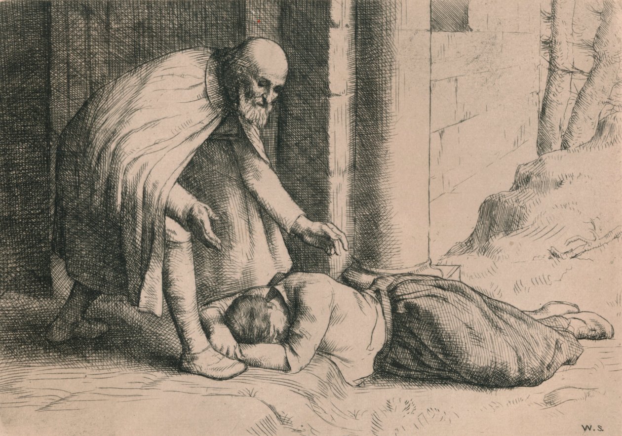 门前的怜悯Sw，c1916 作者 威廉·斯特兰德