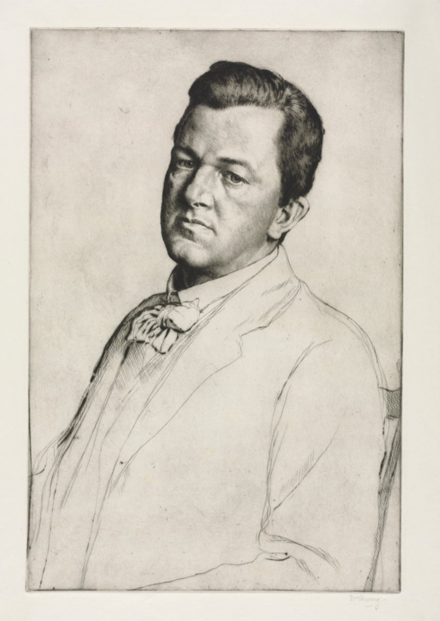 查尔斯·霍尔罗伊德爵士，1909年。 作者 威廉·斯特兰德