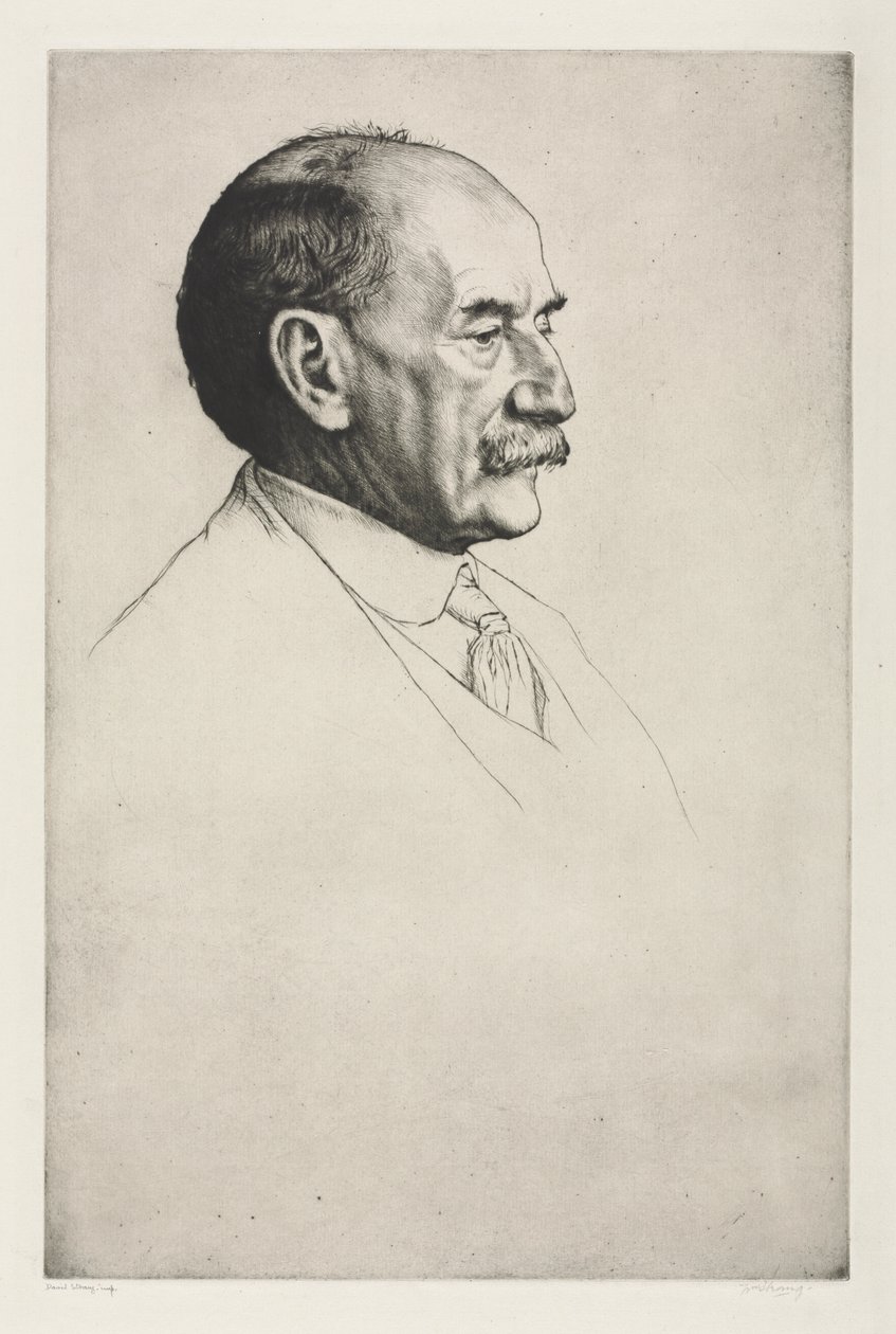 托马斯·哈迪（Thomas Hardy），《向右面对》，1910年。 作者 威廉·斯特兰德