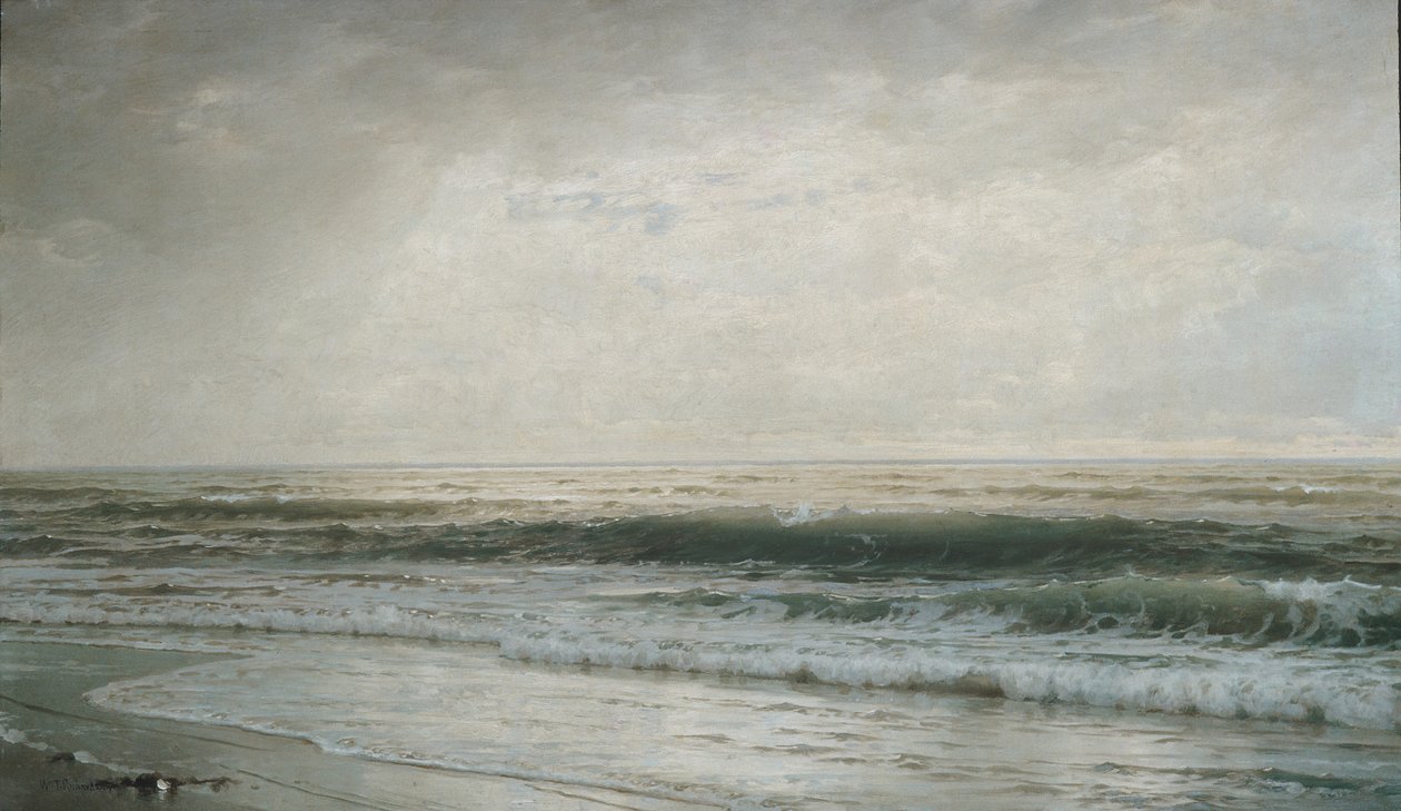 新泽西海滩（New Jersey Beach），1901年。 作者 威廉·特罗斯特·理查兹