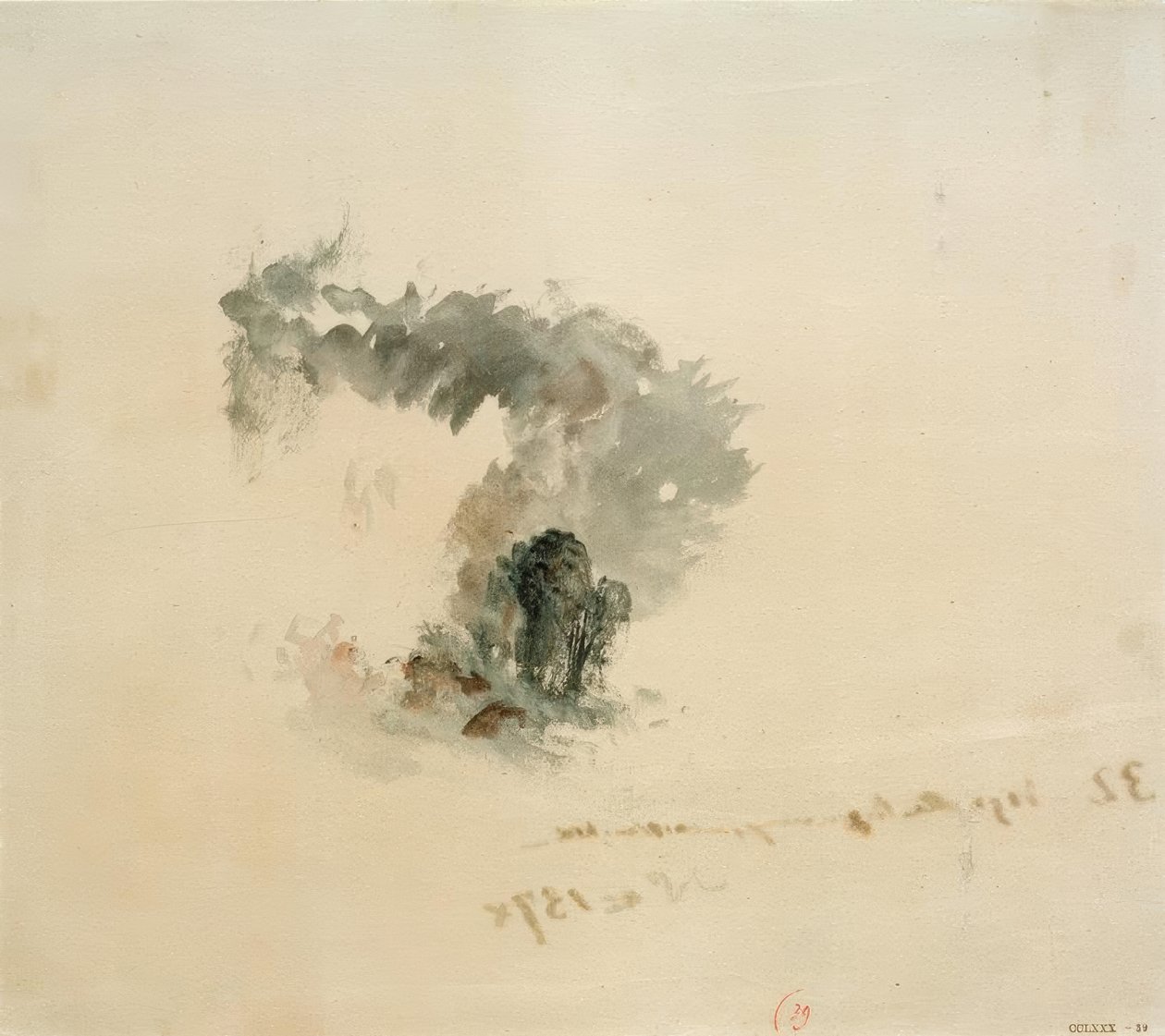 海洋，树木，人物（？，坎贝尔的诗歌作品“，1837年 作者 约瑟夫·马洛德·威廉·特纳