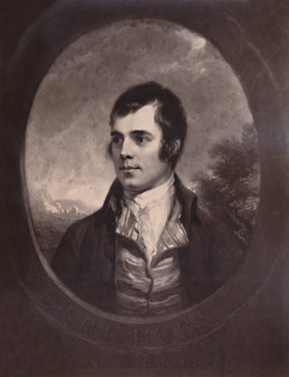 罗伯特·伯恩斯（Robert Burns），苏格兰诗人，1894年，十九世纪 作者 威廉·沃克