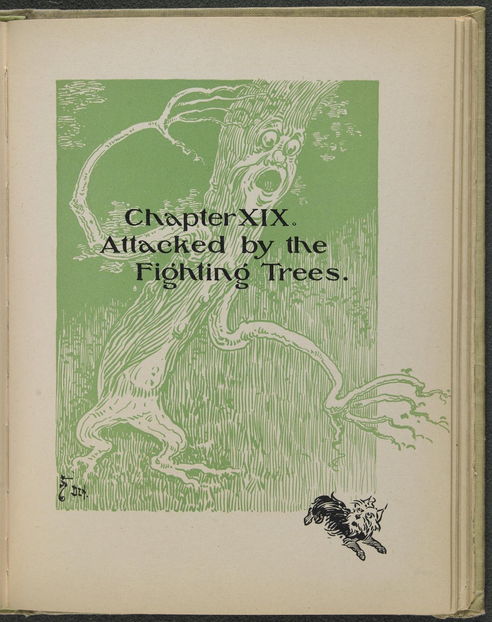 莱曼-弗兰克-鲍姆《绿野仙踪》插图 作者 威廉·华莱士·丹斯洛