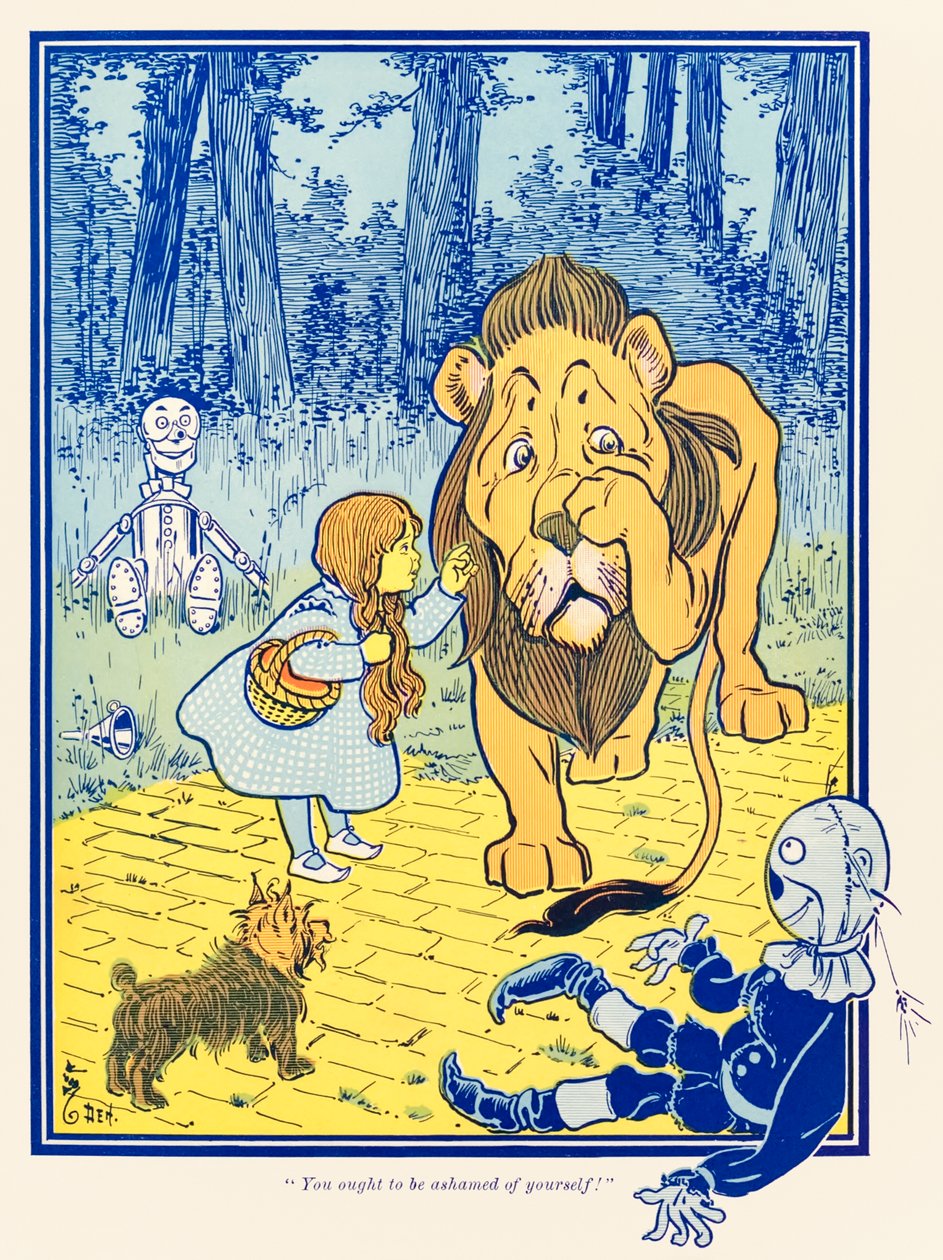 你应该为自己感到羞耻！？来自？绿野仙踪？作者：L。Frank Baum 作者 威廉·华莱士·丹斯洛