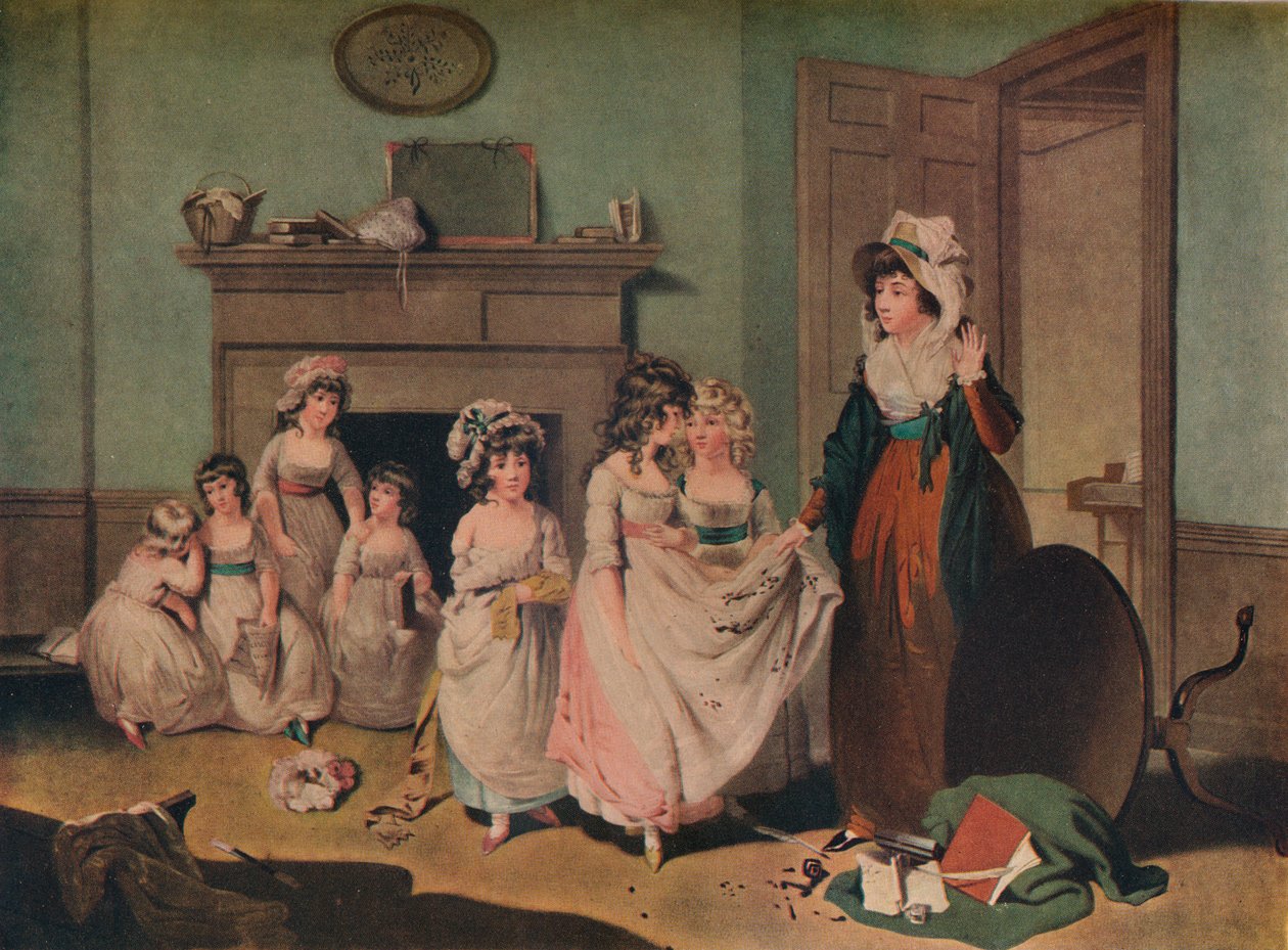 The Romps，c1786-1826，1919年 作者 威廉·沃德