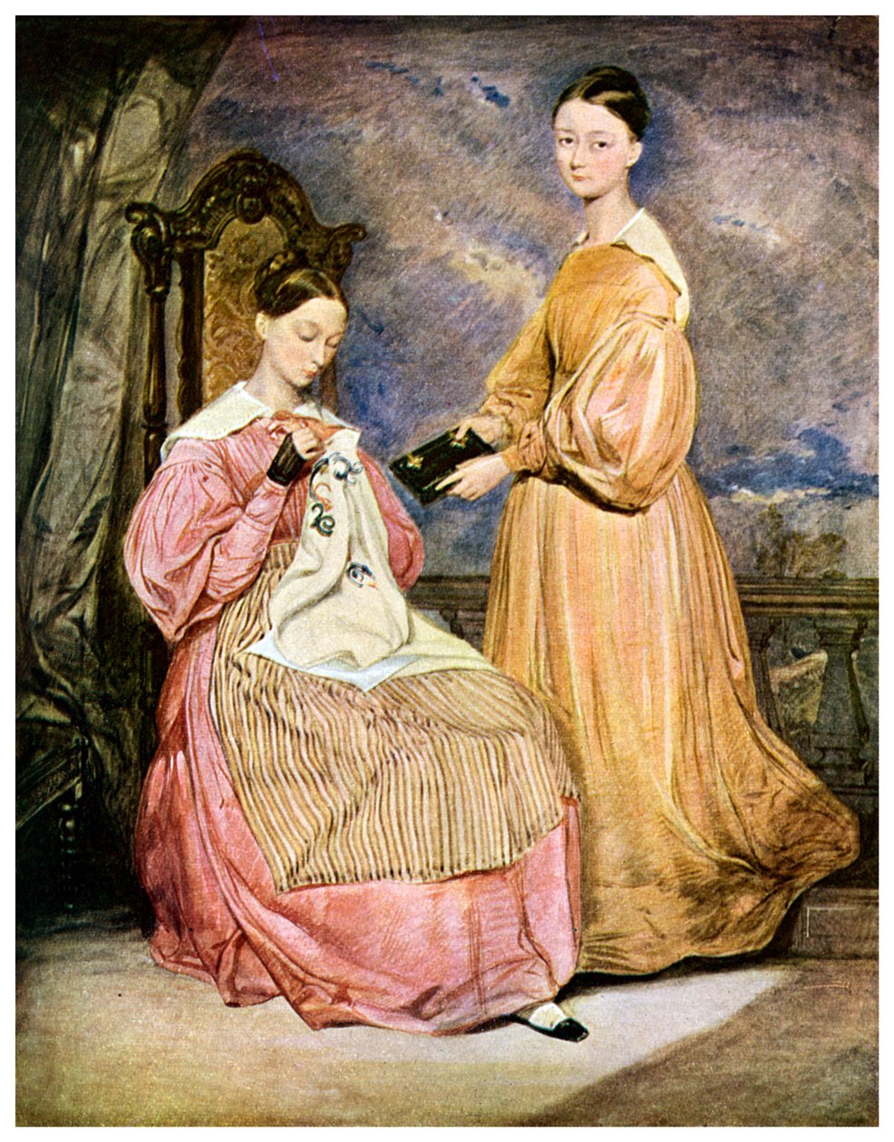 弗洛伦斯·南丁格尔（Florence Nightingale），英国护士和医院改革者，c1836年1956年 作者 威廉·怀特