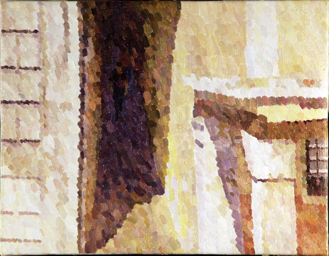 卡勒·威德曼（Calle Widmann），威尼斯，2013年（布面油画） 作者 威廉·威尔金斯
