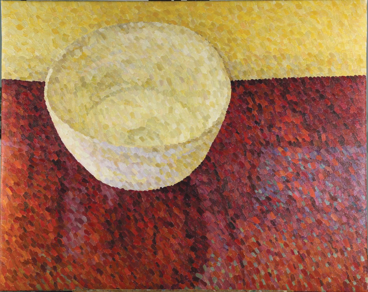 静物，露西·里碗，2013年（布面油画） 作者 威廉·威尔金斯