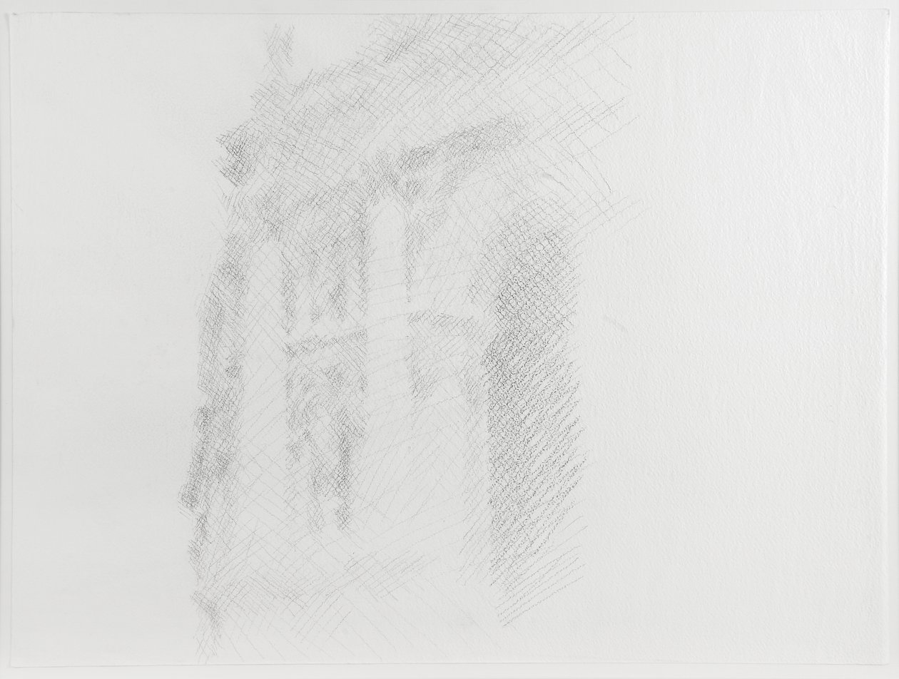致敬，威尼斯，2007年（纸本铅笔） 作者 威廉·威尔金斯