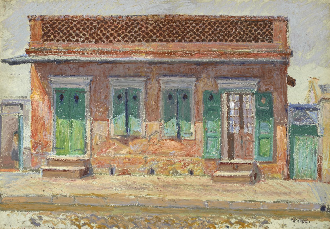 Dumaine Street，New Orleans，c.1904 作者 威廉伍德沃德