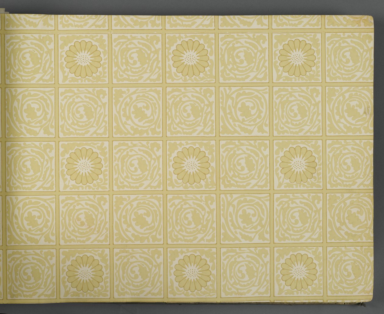 壁纸样本书，1917年前（印刷品）。 作者 威廉和莫里斯公司