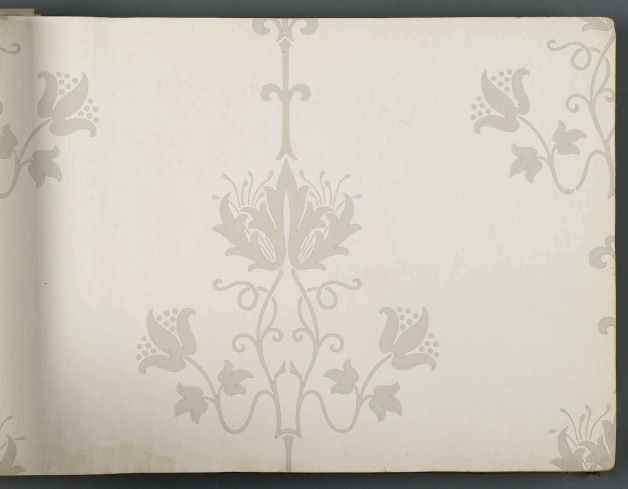 壁纸样本书，1917年前（印刷品）。 作者 威廉和莫里斯公司