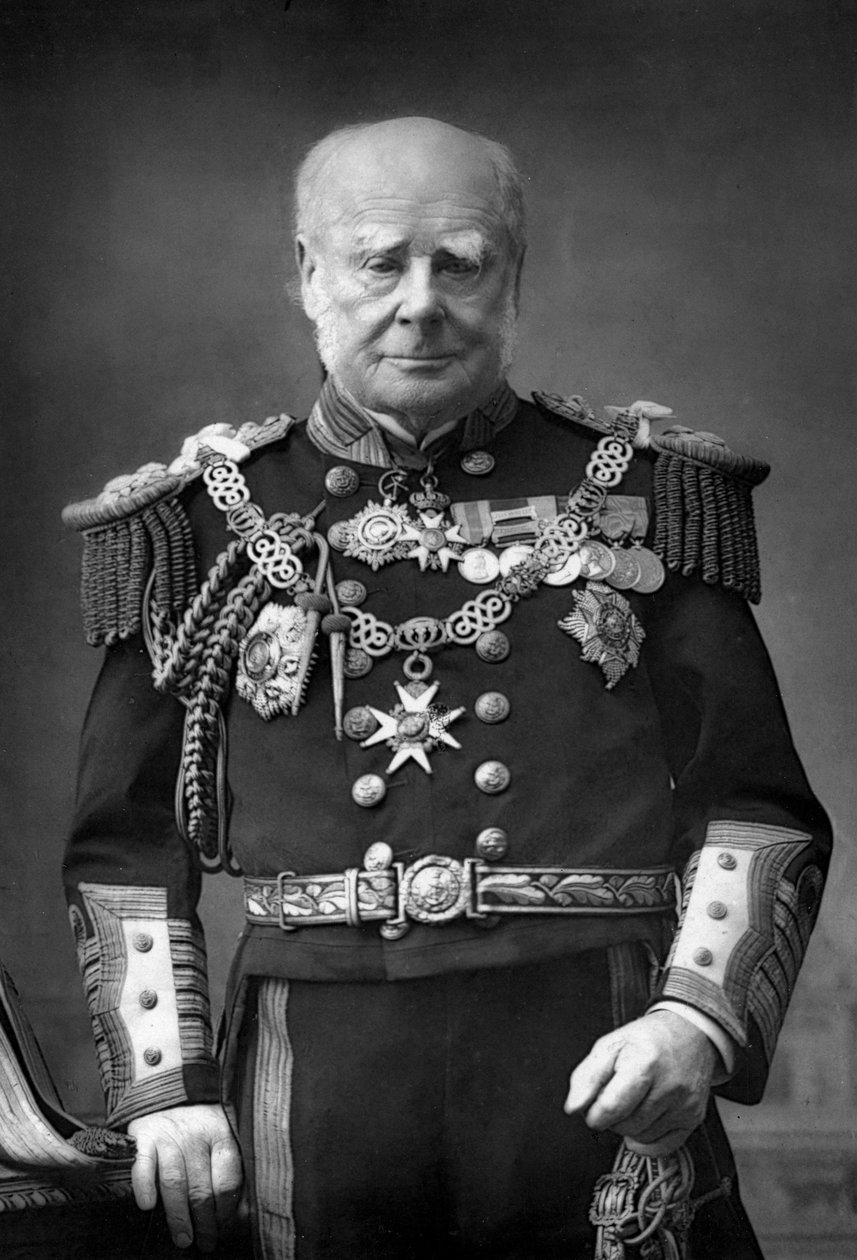 海军上将亨利·吉珀爵士（Henry Keppel）爵士1809-1904，1893年。 作者 威廉和丹尼尔唐尼