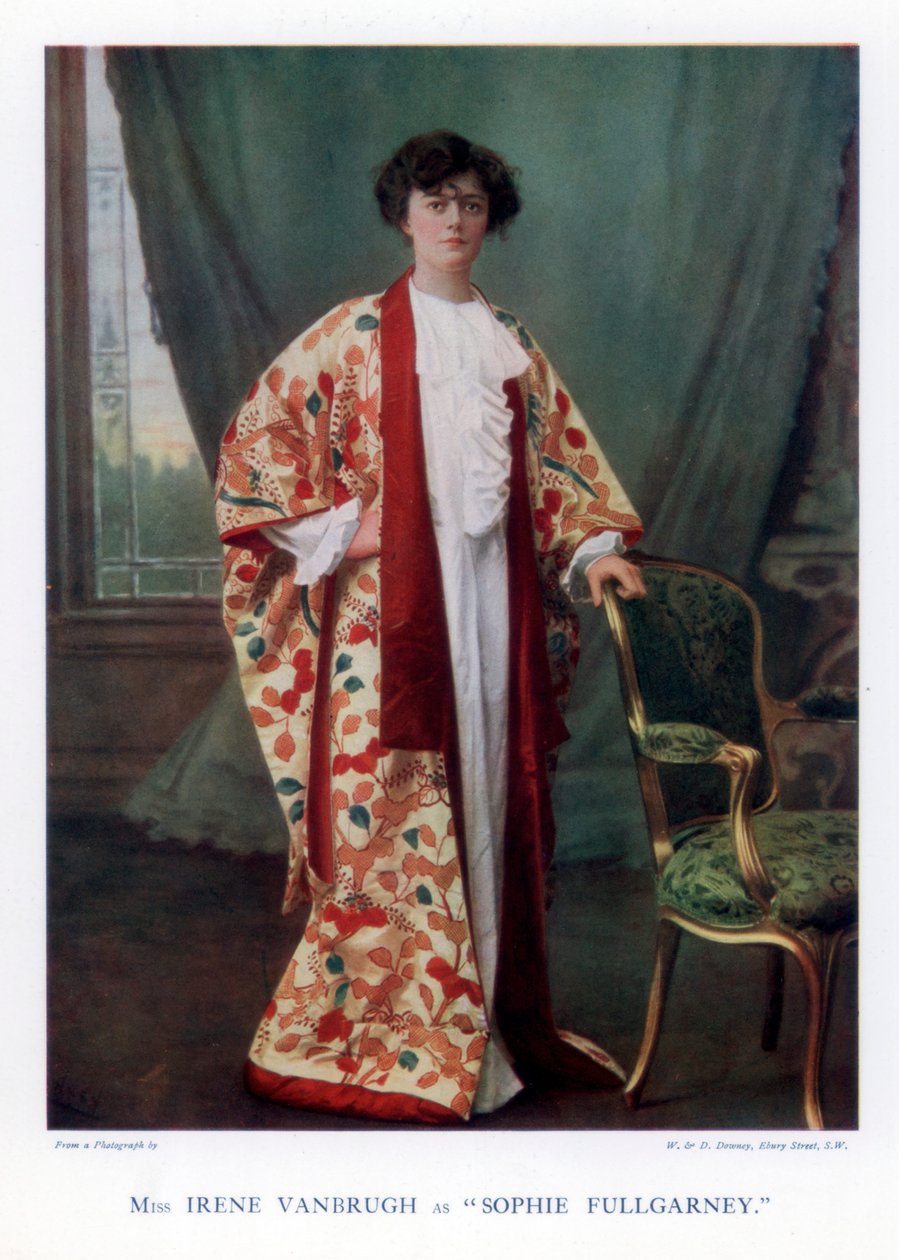Irene Vanbrugh女士，英国女演员，1901年 作者 威廉和丹尼尔唐尼