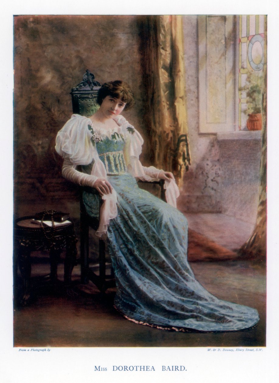 Dorothea Baird，英国舞台和电影演员，1901年。 作者 威廉和丹尼尔唐尼