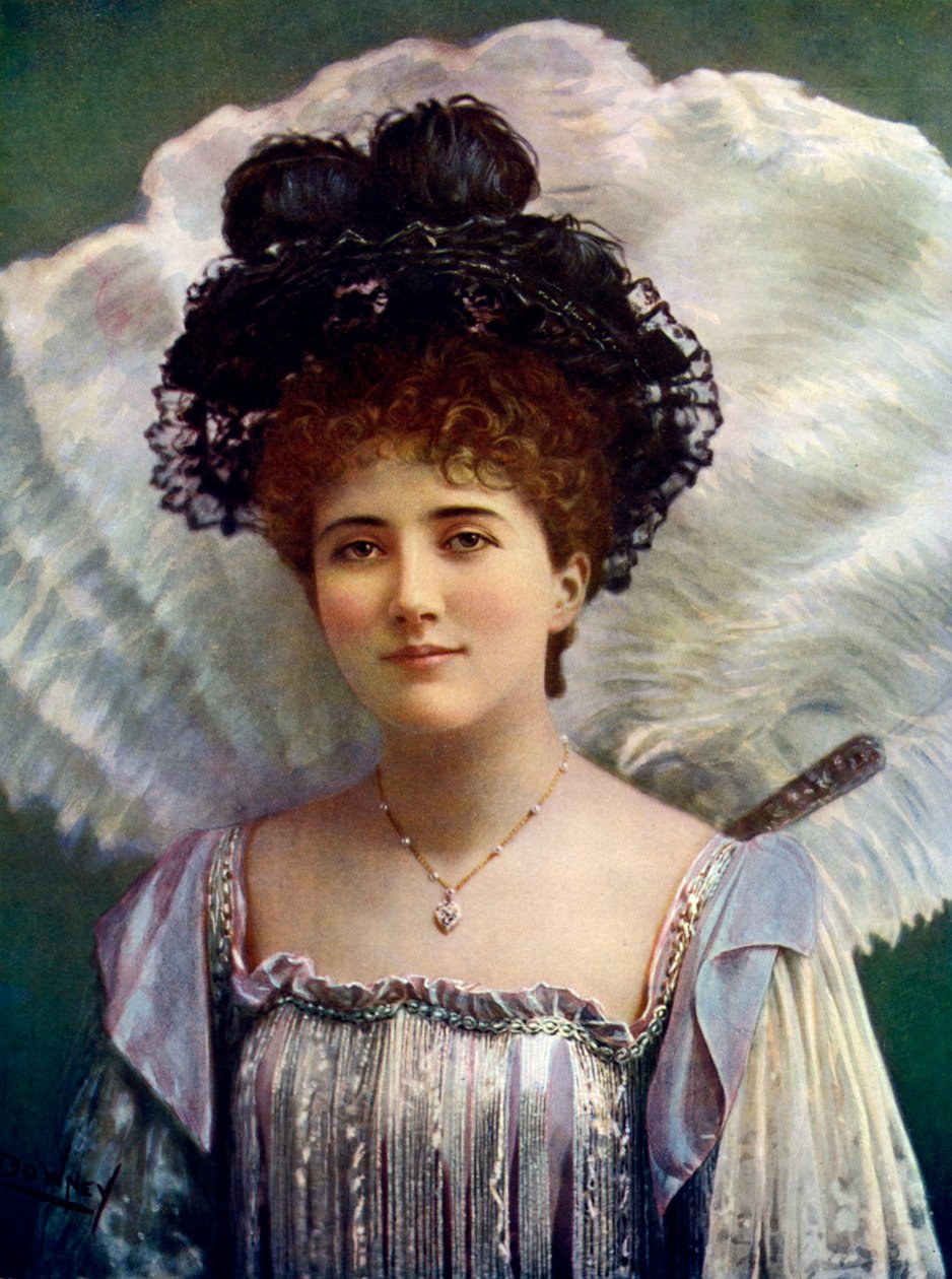 埃塞尔·马修斯（Ethel Matthews），女演员，1899-1900年。 作者 威廉和丹尼尔唐尼