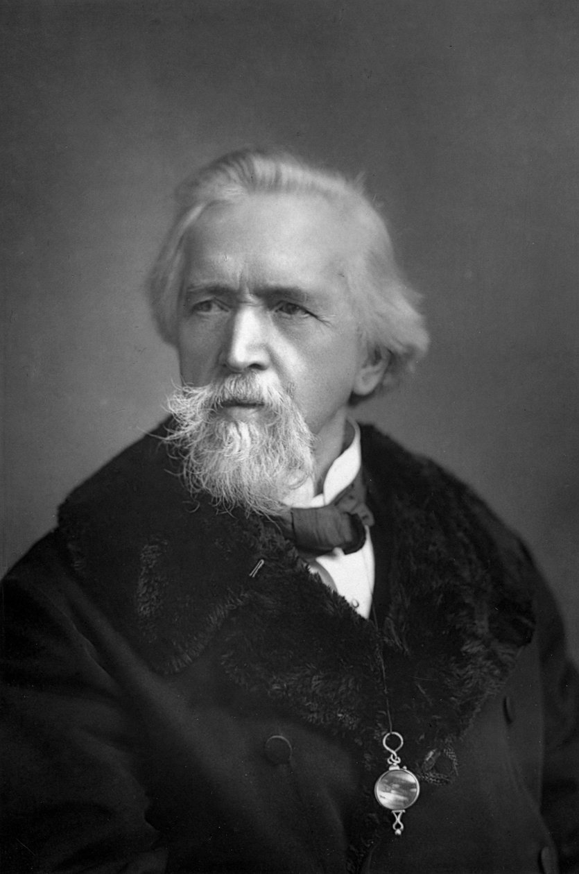 乔治·雅各布·霍利奥阿克（George Jacob Holyoake）1817-1906年，英国世俗主义者，1893年。 作者 威廉和丹尼尔唐尼