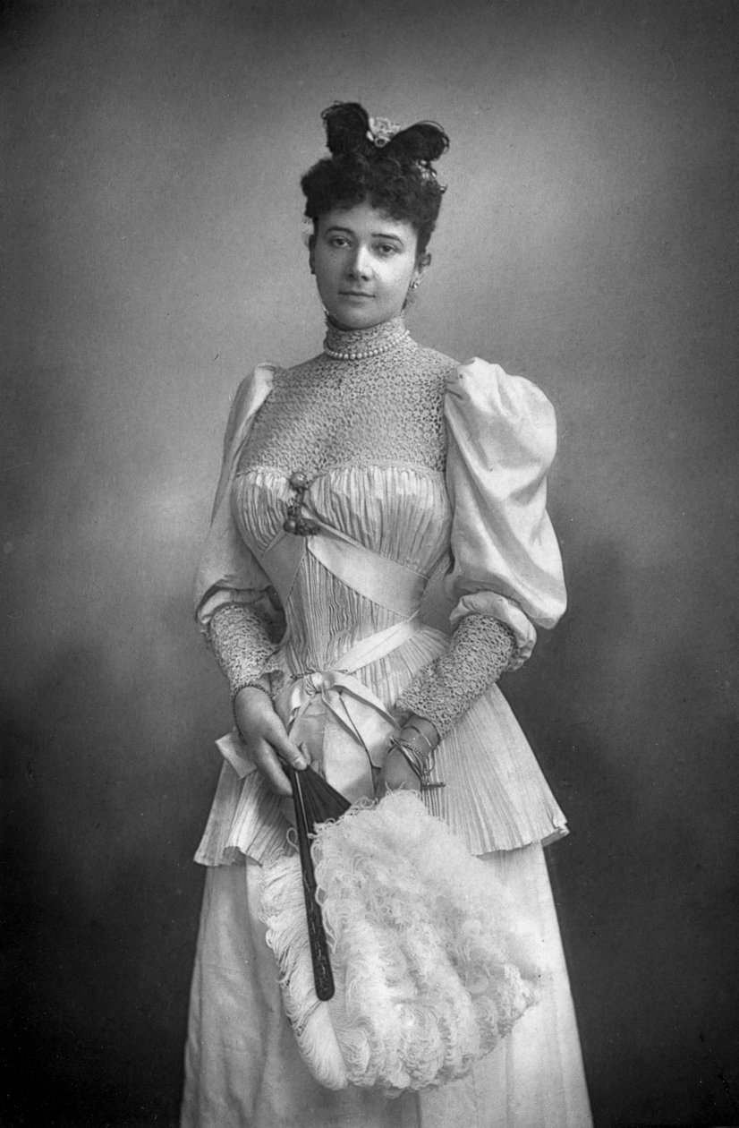 格特鲁德·伊丽莎白·布莱德（Gertrude Elizabeth Blood），科林·坎贝尔夫人（Colin Campbell），1857-1911年，记者和社交名流，1893年。 作者 威廉和丹尼尔唐尼