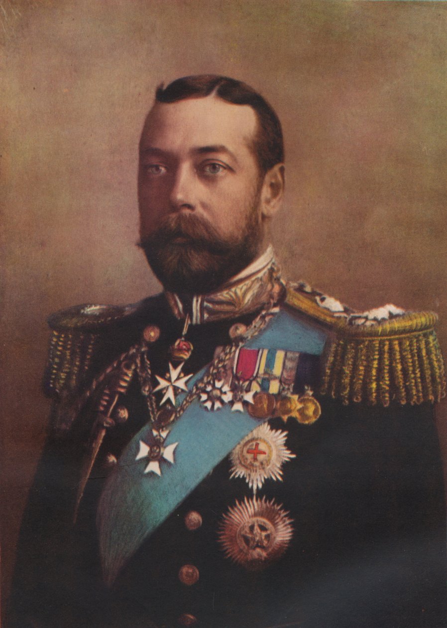 HM乔治五世国王（HM King George V），1917年 作者 威廉和丹尼尔唐尼