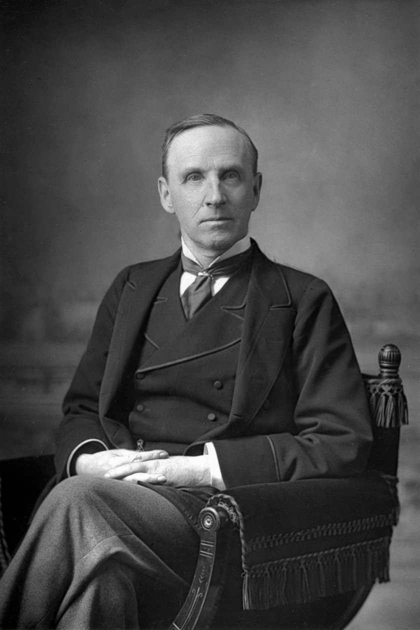 约翰·莫利（John Morley）1838-1923年，布莱克本（Blackburn）的第一子爵莫利（Morley），1890年。 作者 威廉和丹尼尔唐尼