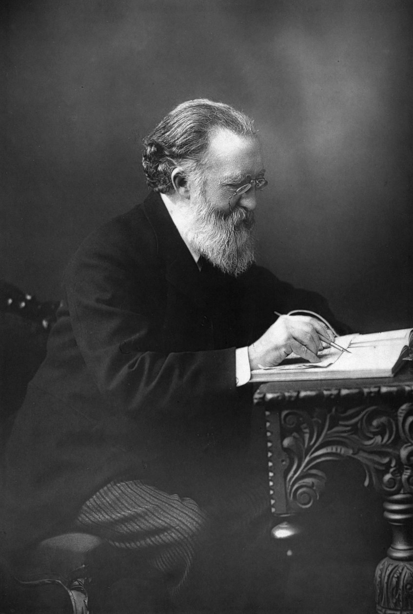 贾斯汀·麦卡锡（Justin McCarthy），1830-1912，爱尔兰政治家，历史学家和小说家，1893年。 作者 威廉和丹尼尔唐尼