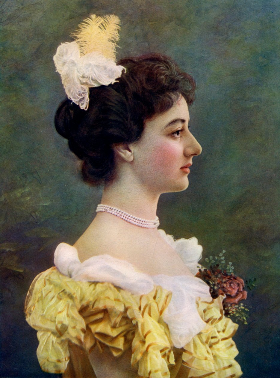 莫德·霍夫曼（Maud Hoffman），女演员，1899-1900年。 作者 威廉和丹尼尔唐尼