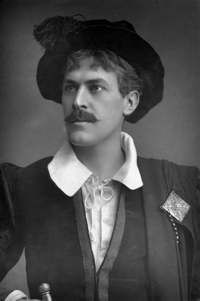 乔治·亚历山大爵士（Sir George Alexander）1858-1918年，英国演员和剧院经理，1893年。 作者 威廉和丹尼尔唐尼