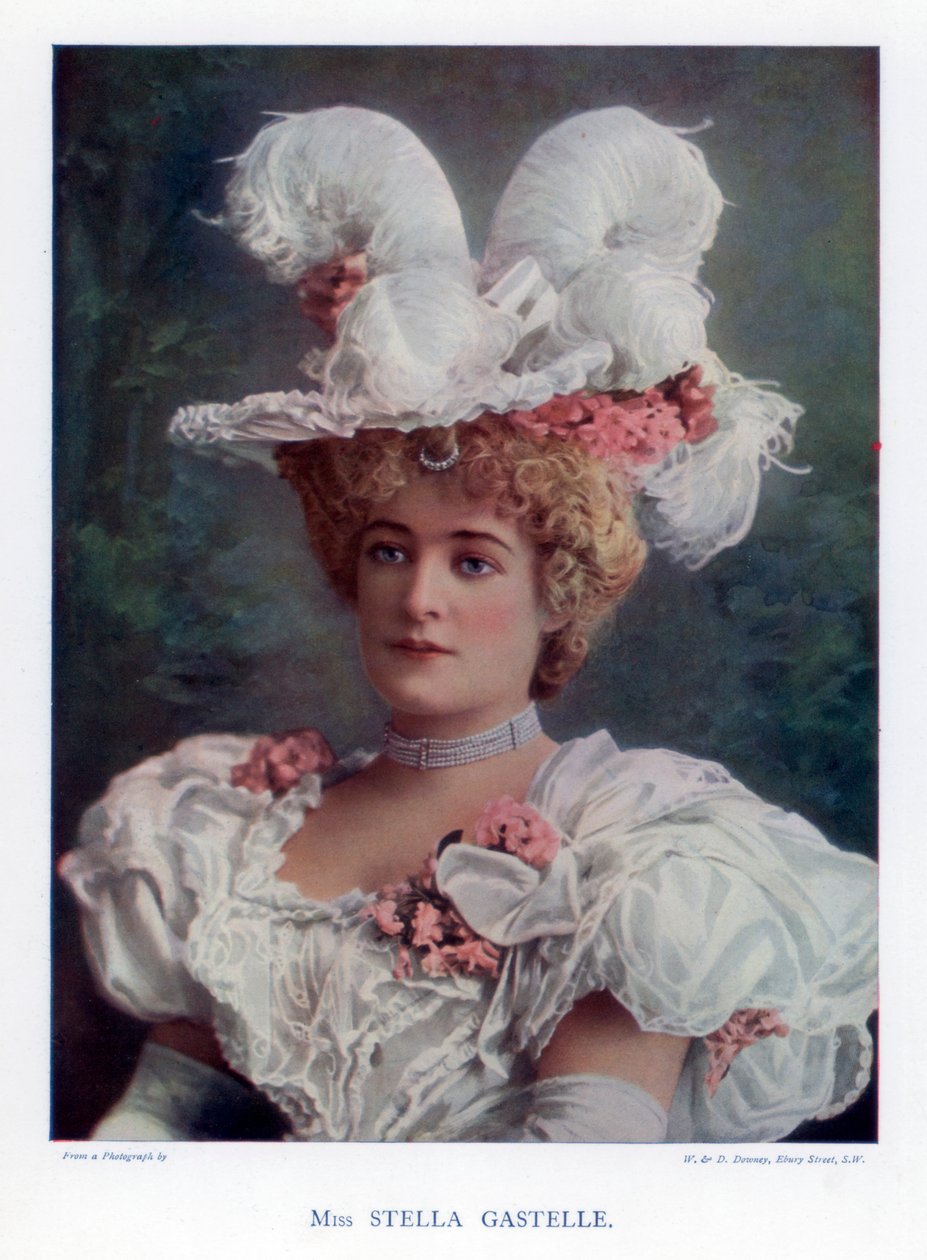 斯特拉·加斯特（Stella Gastelle），女演员，1901年。 作者 威廉和丹尼尔唐尼