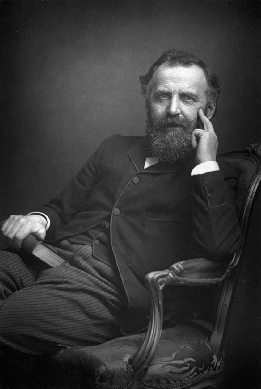 威廉·托马斯·斯蒂德（William Thomas Stead）1849-1912，英国记者，1893年。 作者 威廉和丹尼尔唐尼