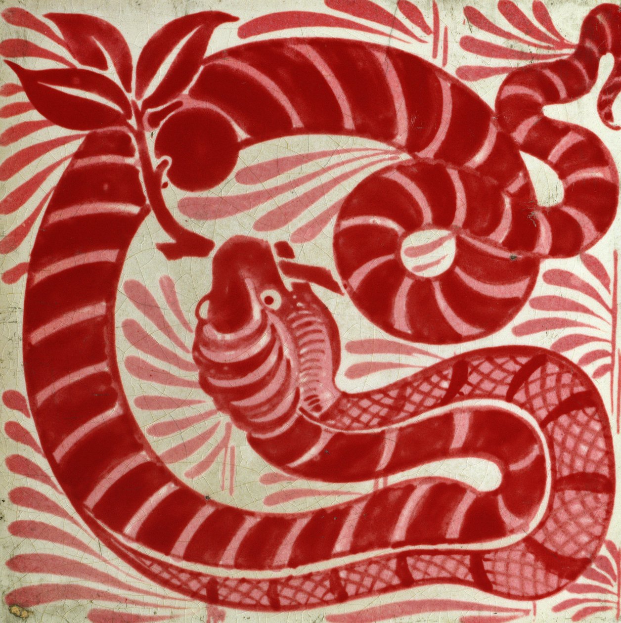 眼镜蛇（陶瓷） 作者 威廉·德·摩根