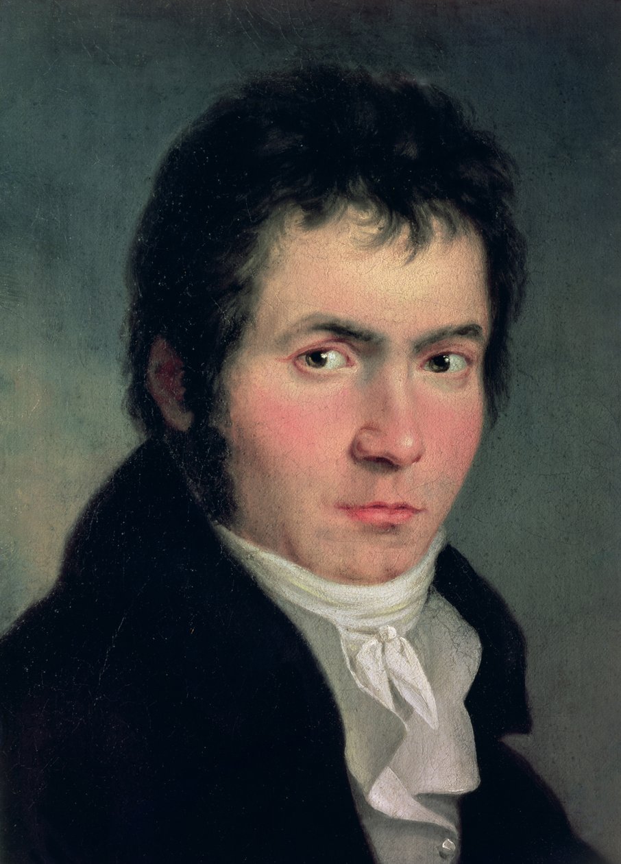 Ludwig van Beethoven（1770-1827），1804（13986的细节） 作者 威利布雷德·约瑟夫·马勒或梅勒