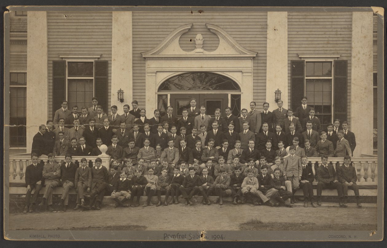 庞弗雷特学校，1904 年 作者 威利斯·G·金博尔