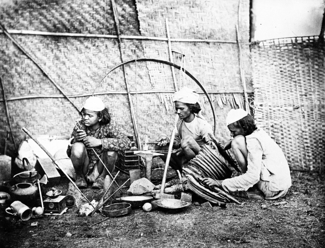 铁匠，1870年代 作者 威洛比华莱士胡珀
