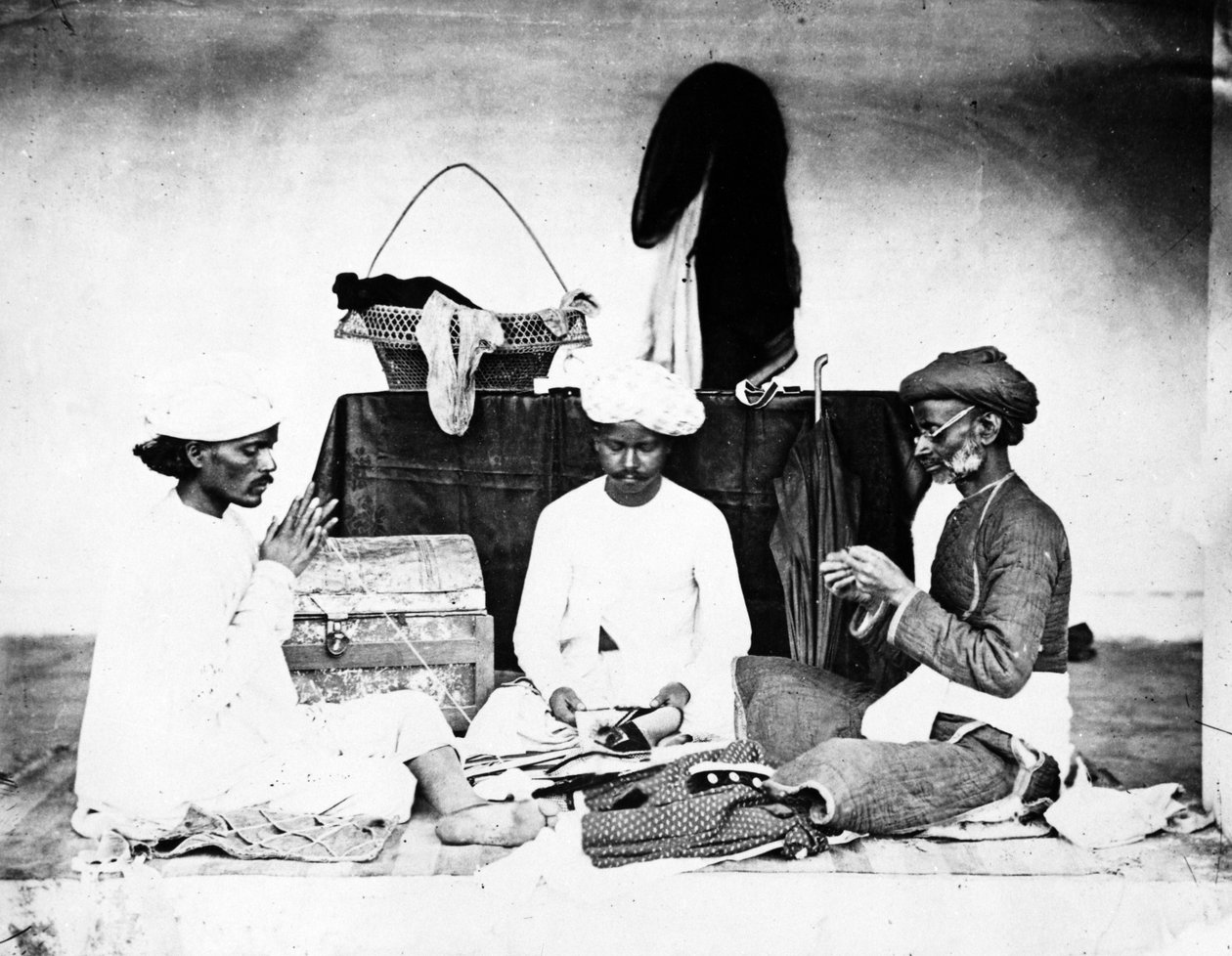 裁缝，1870年代 作者 威洛比华莱士胡珀