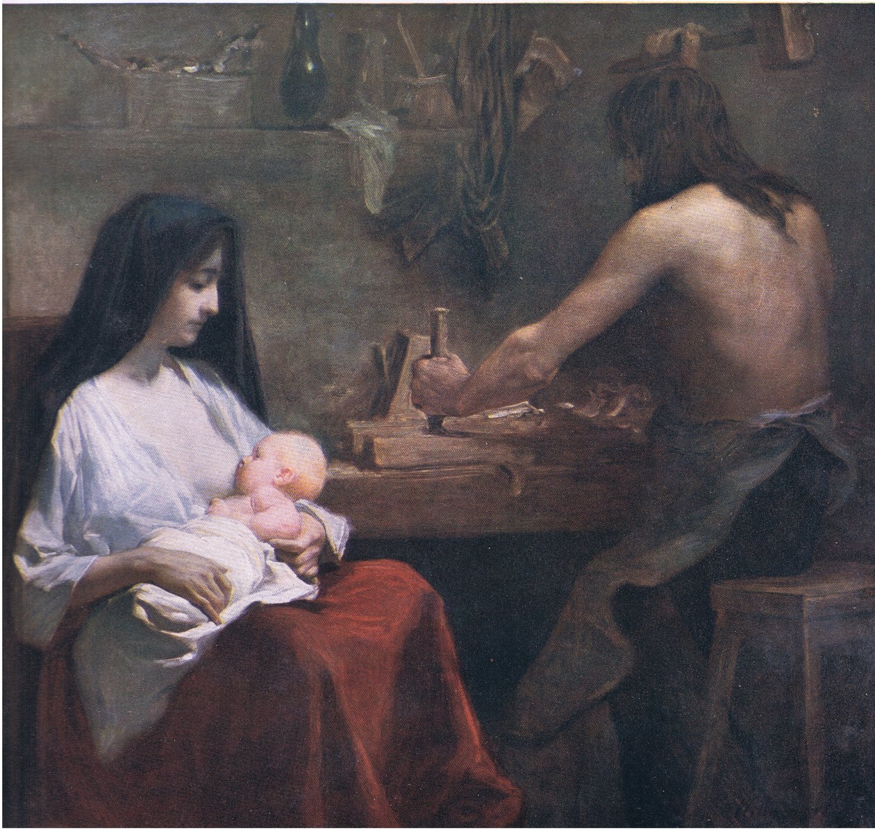 神圣家族，Bibbys年度，1916-17 作者 威利·马滕斯