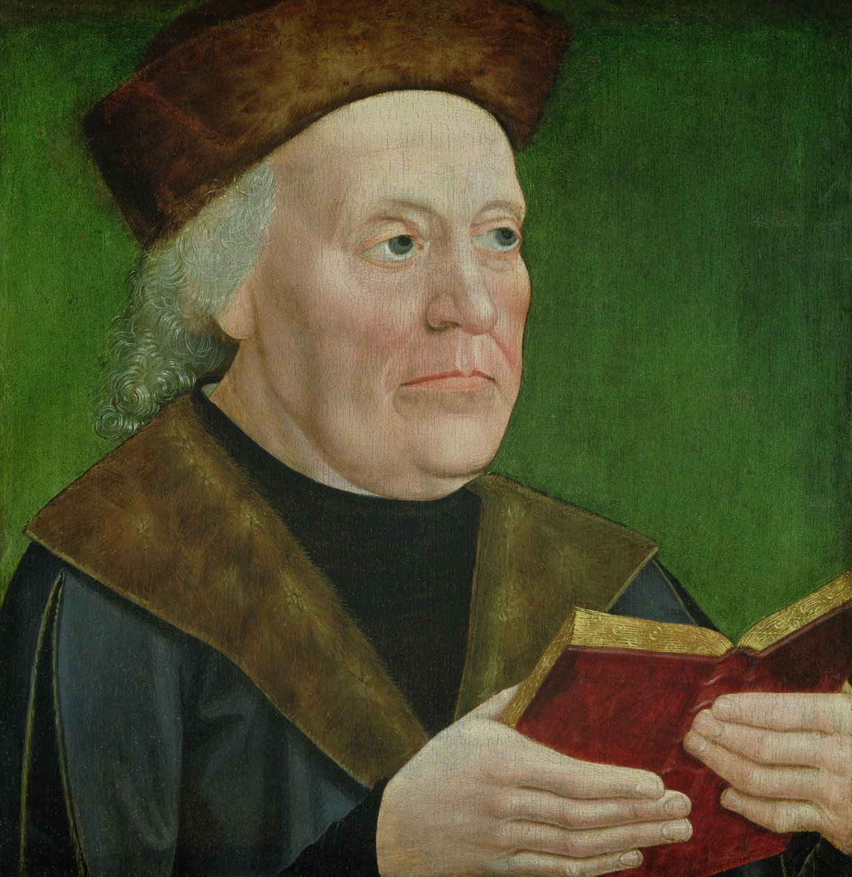 Hermann Langenbeck市长，1515年（橡木板油） 作者 威尔姆·德德克