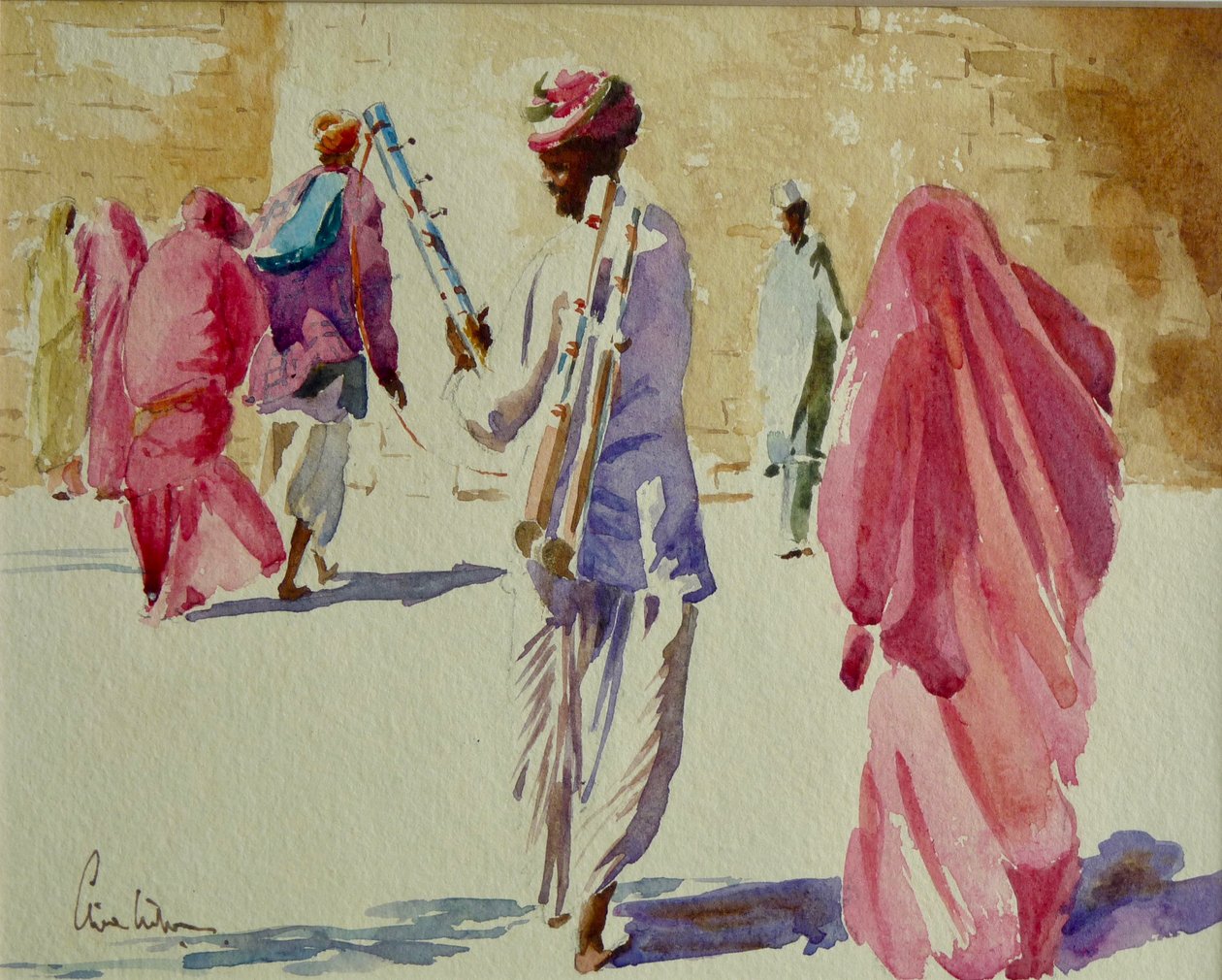 513 Jaisalmer，管道播放器 作者 威尔逊·克莱夫（Wilson Clive）