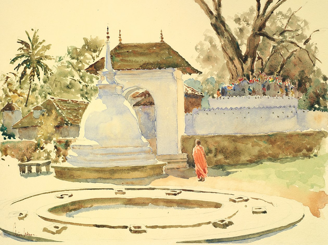720 The Bodhi Tree，康提 作者 威尔逊·克莱夫（Wilson Clive）