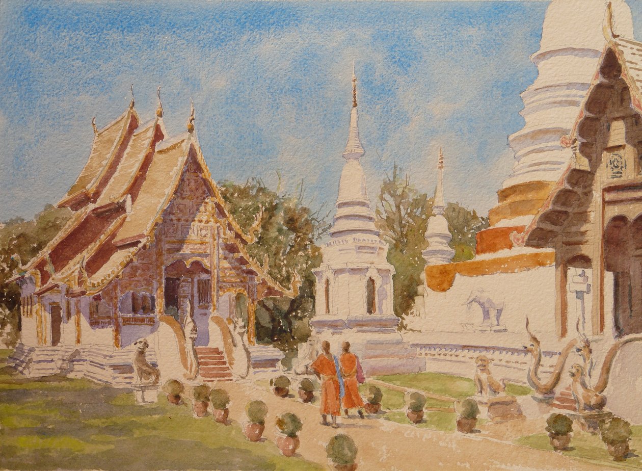 877 Wat Phra Singh，清迈 作者 威尔逊·克莱夫（Wilson Clive）
