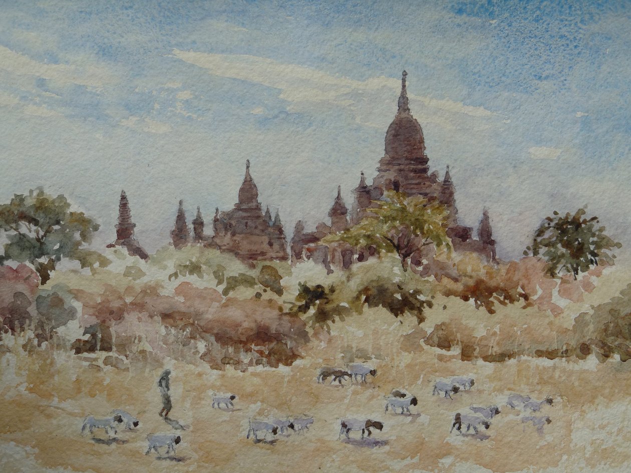 897 来自蒲甘Penathagu的Thein Ma Zi 作者 威尔逊·克莱夫（Wilson Clive）