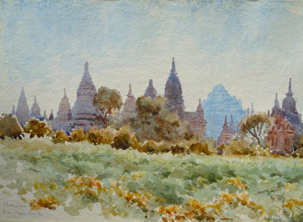 898 Dhamayan Gyi，蒲甘Myew Bon Tha 作者 威尔逊·克莱夫（Wilson Clive）