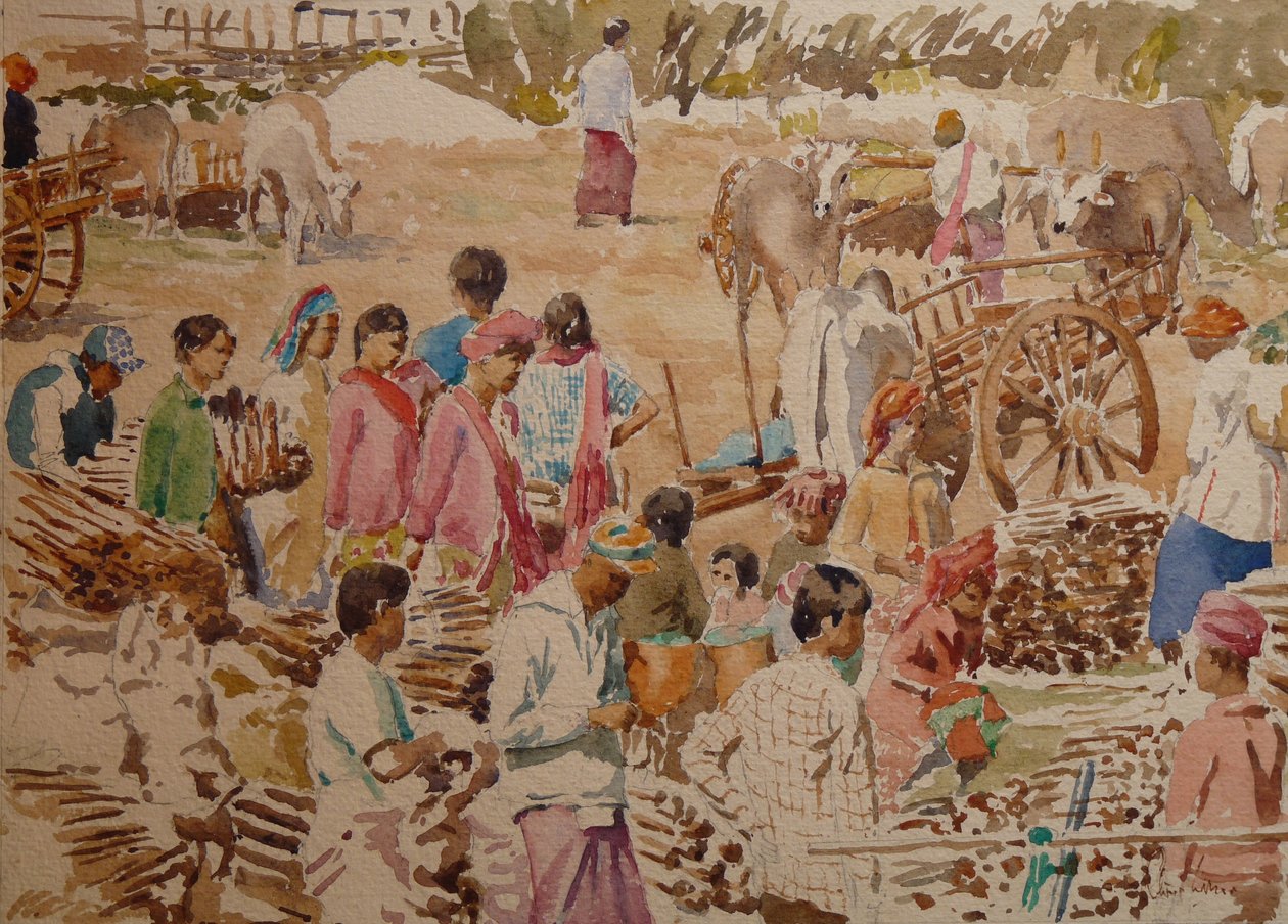 Thaung Tho 918柴市场 作者 威尔逊·克莱夫（Wilson Clive）