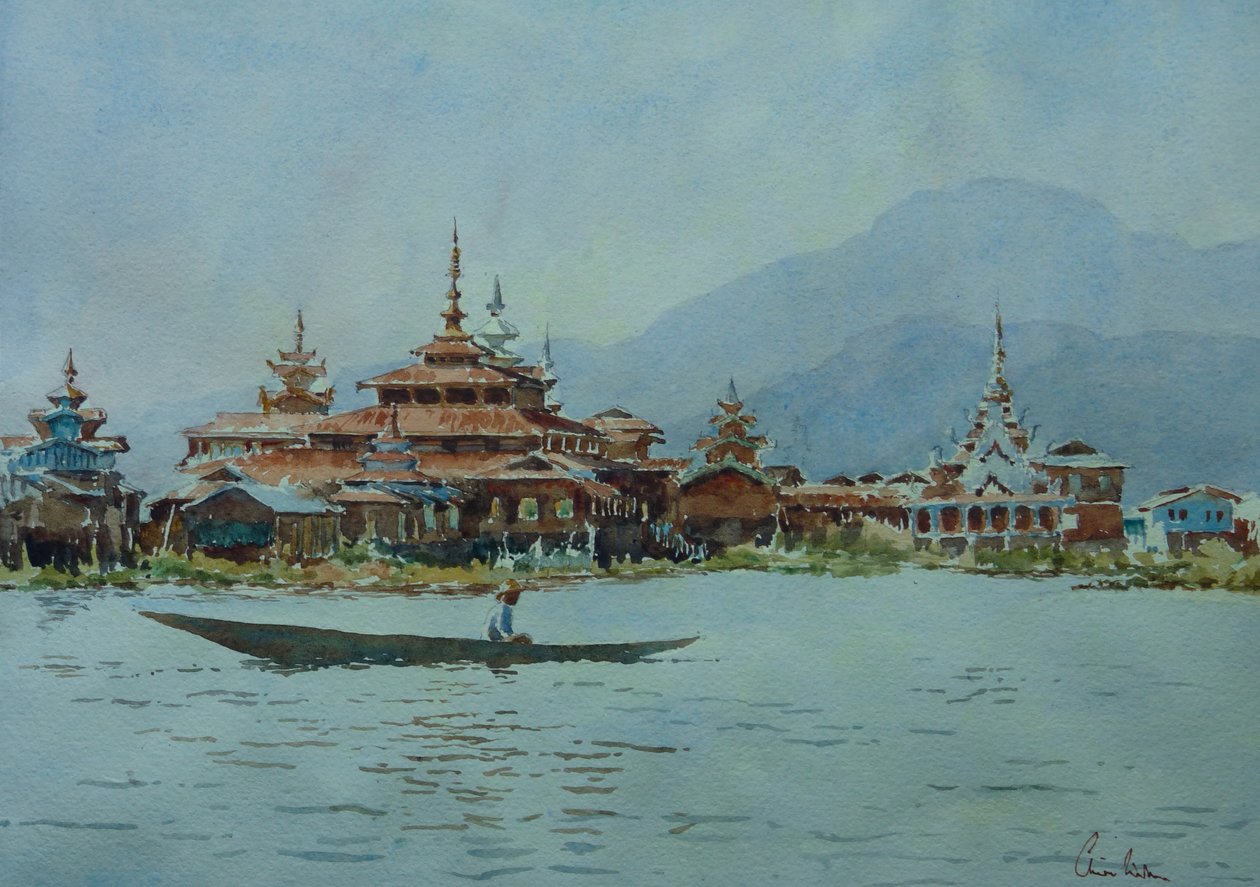 926修道院，久丹（Kyuk Daine） 作者 威尔逊·克莱夫（Wilson Clive）