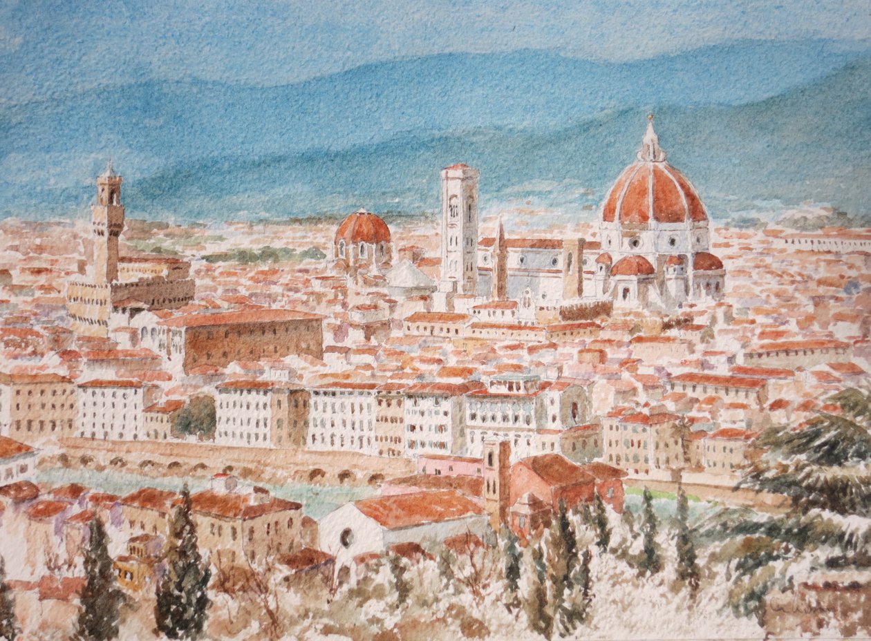953从San Miniato al Monte 作者 威尔逊·克莱夫（Wilson Clive）
