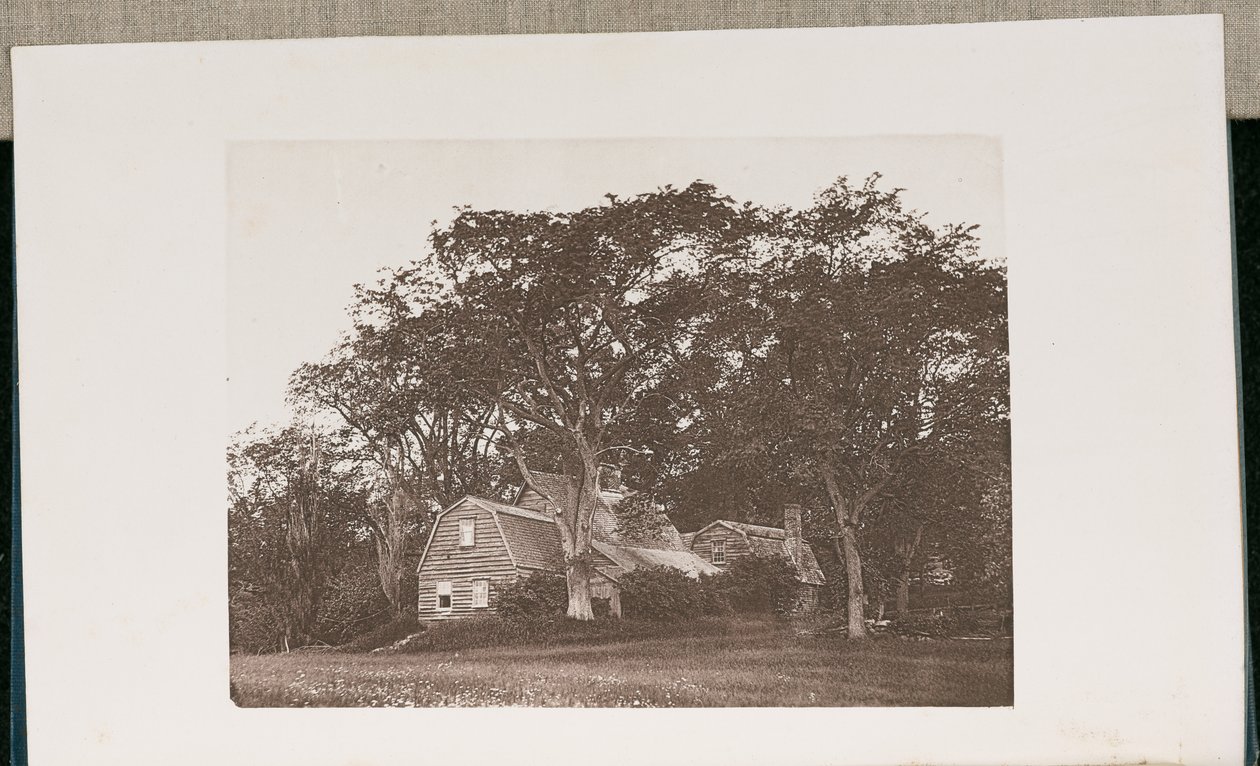 马萨诸塞州戴德姆的费尔班克斯老宅，建于 1636 年 作者 威尔逊·弗莱格
