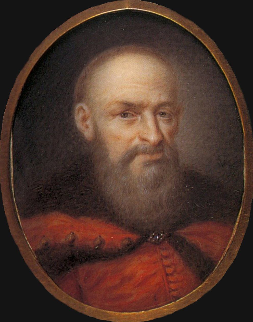 Hetman Stefan Czarniecki的肖像1599-1665，约1798年 作者 温森·德·勒瑟