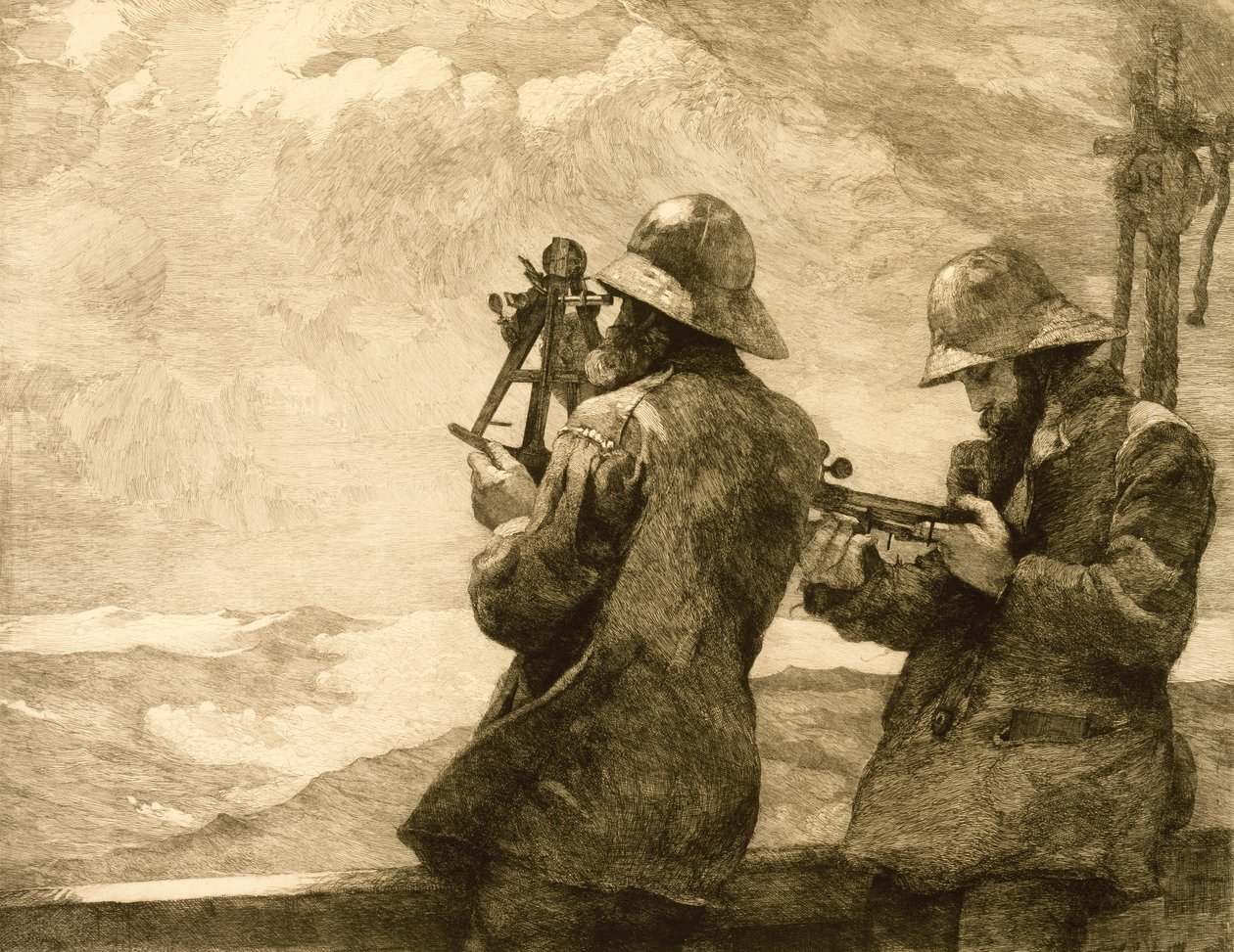 八铃，1887年 作者 温斯洛·荷马
