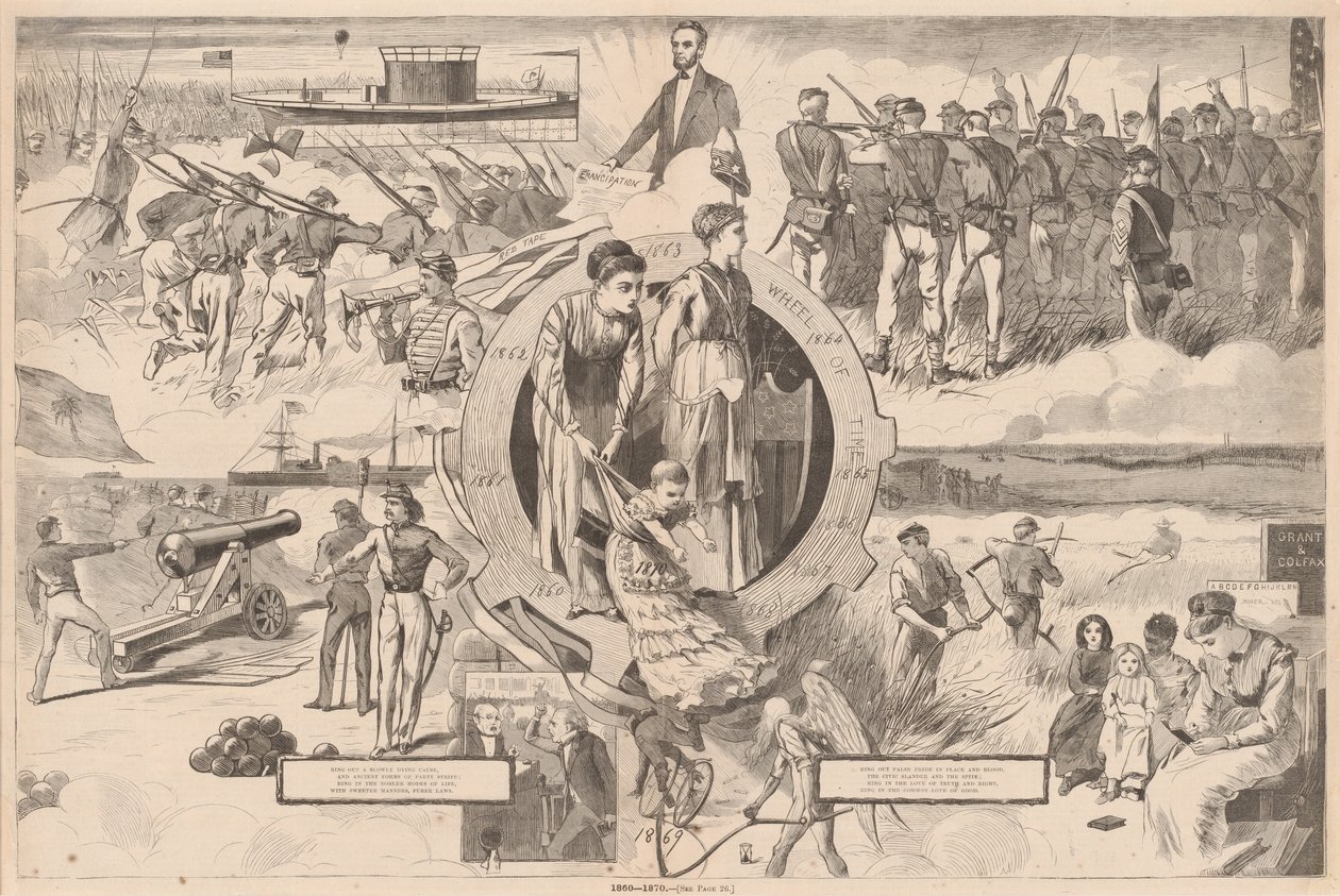 1860-1870，1870年出版。 作者 温斯洛·荷马